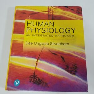 Pearson Human Physiology Textbook Student 8e Multi Excellent Silverthorn 8th Ed
